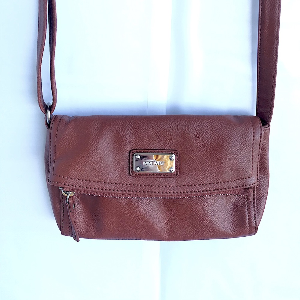 Nine West mini purse caramel color crossbody